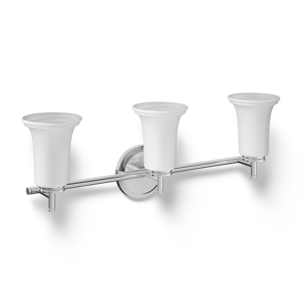 Kohler bellera-three-light-sconce-with-frosted-shades-38406-sc03 — Polished Chrome — 38406-SC03-CPL