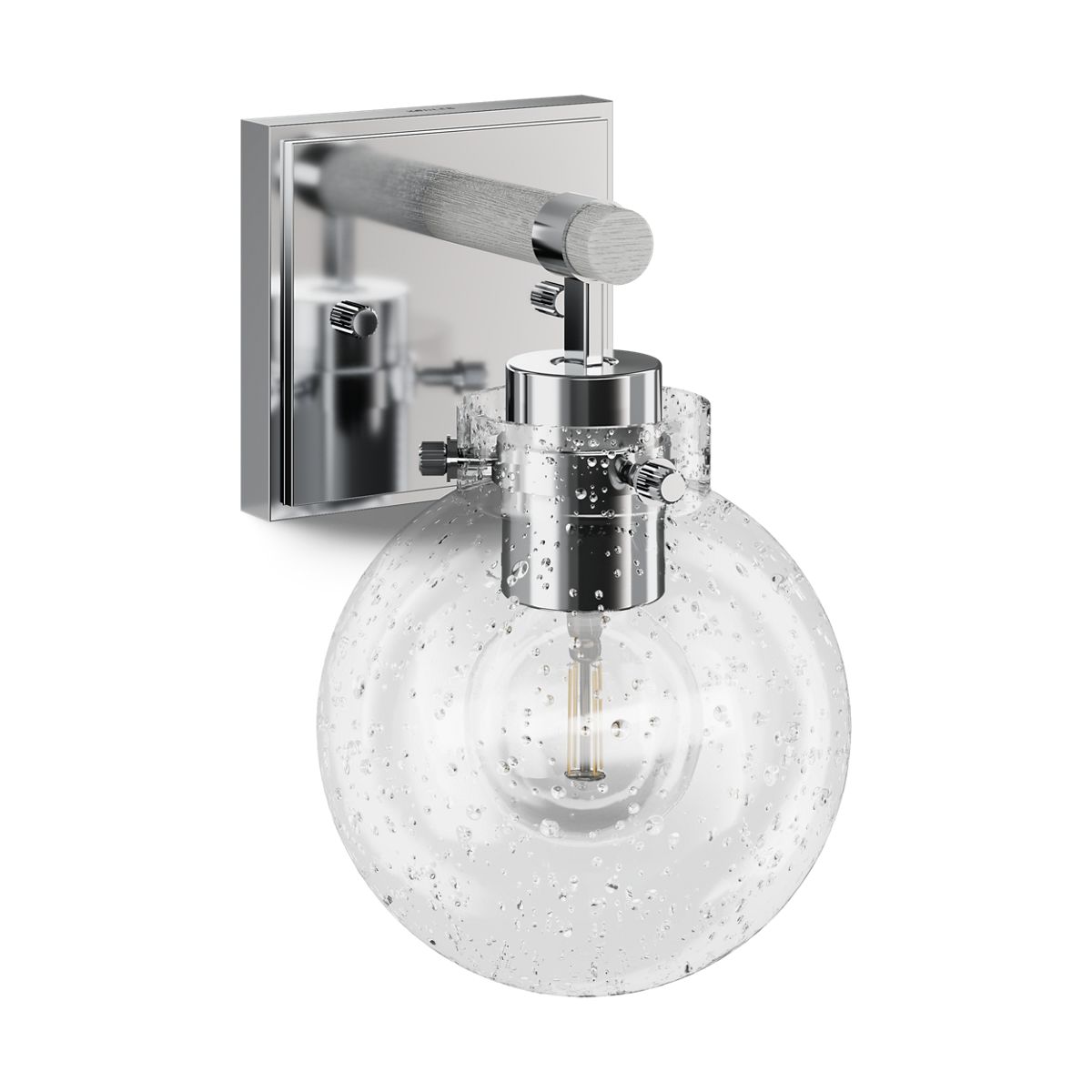 Kohler Holt® One-light sconce — Polished Chrome