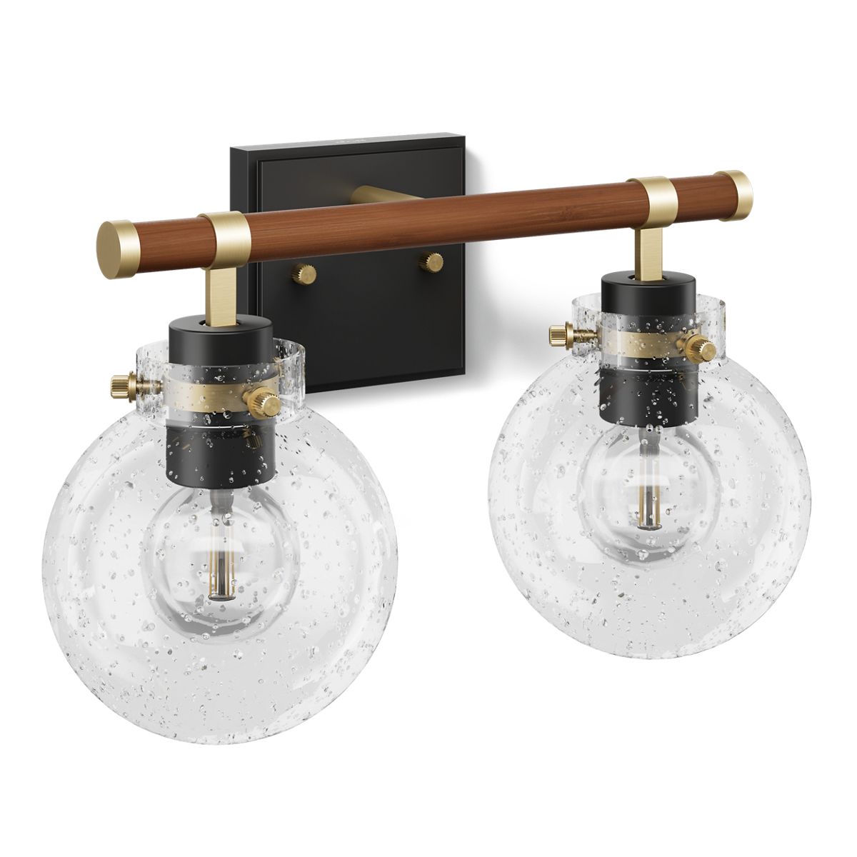 Kohler 38413-SC02 Black with Brass Trim