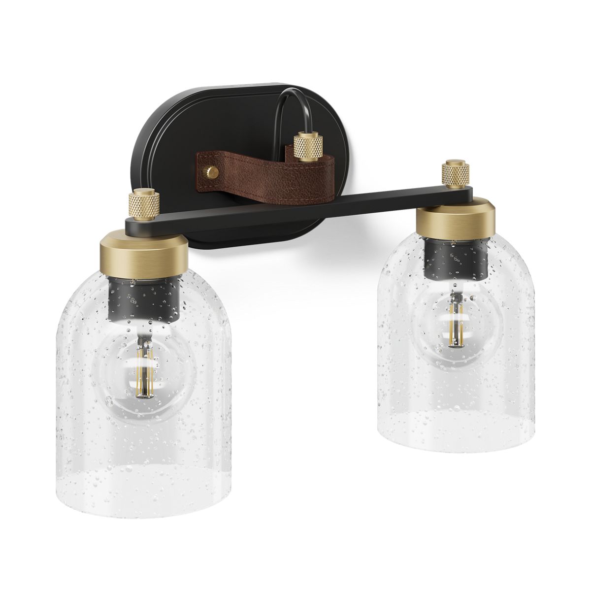 Kohler K-38417-SC02 Black with Brass Trim