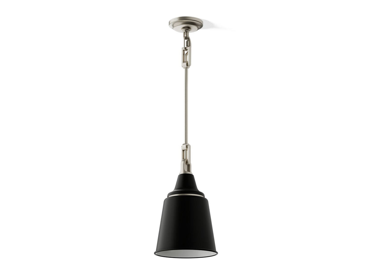 Kohler varla-9-pendant-42201-pe01 — Matte Black with Brushed Nickel — 42201-PE01-MSL