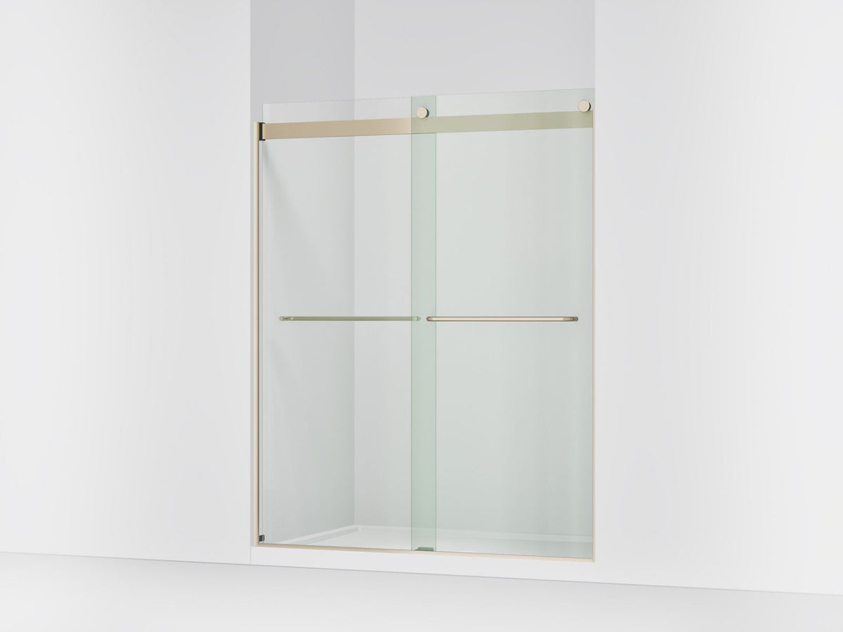 Kohler Levity 56-5/8–59-5/8 x 74-Inch Bypass Shower Door | K-706015-L – Anodized Brushed Bronze
