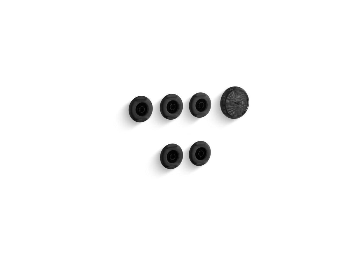 Kohler Flexjet® Whirlpool trim kit with five jets – Brushed Black – K-9695-BKB