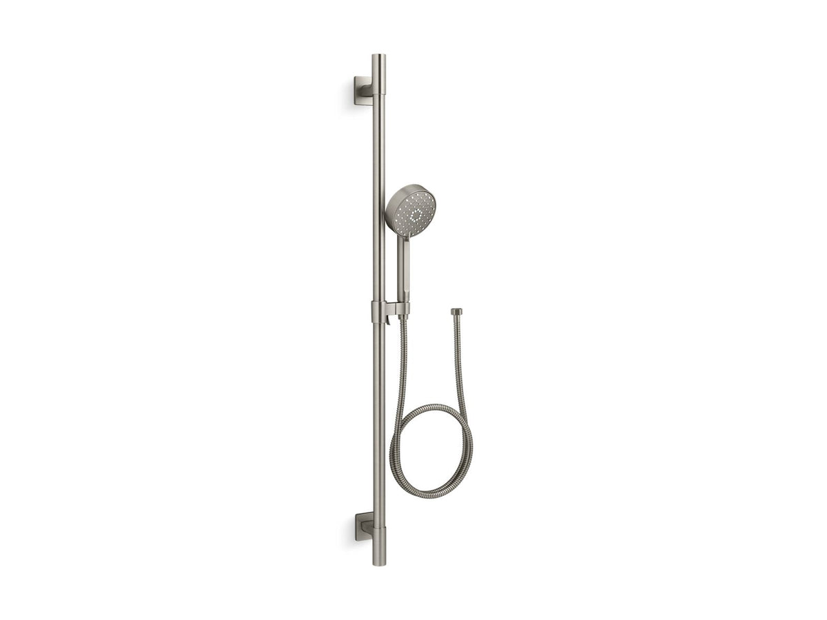 Kohler Awaken G110 42-Inch Deluxe Handshower Kit, 2.5 GPM | K-99898-Y – Vibrant Brushed Nickel