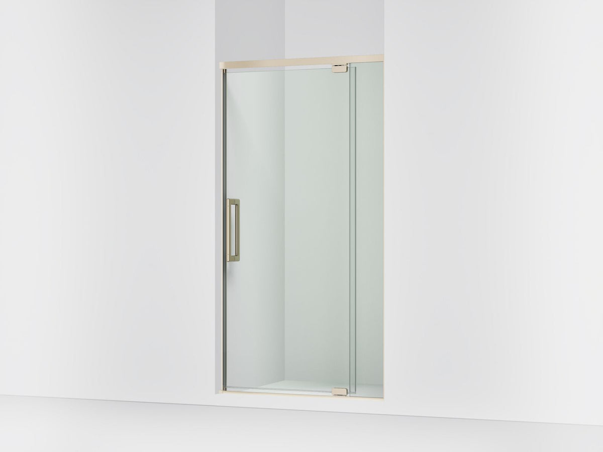Kohler Statement 36–42 x 76-Inch Pivot Shower Door | K-CA37594-8L – Anodized Brushed Bronze