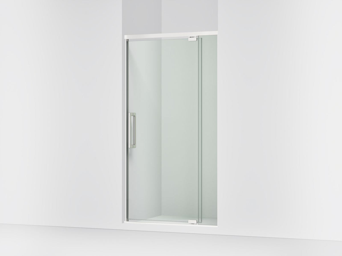 Kohler Statement 36–42 x 76-Inch Pivot Shower Door | K-CA37594-8L – Bright Polished Silver