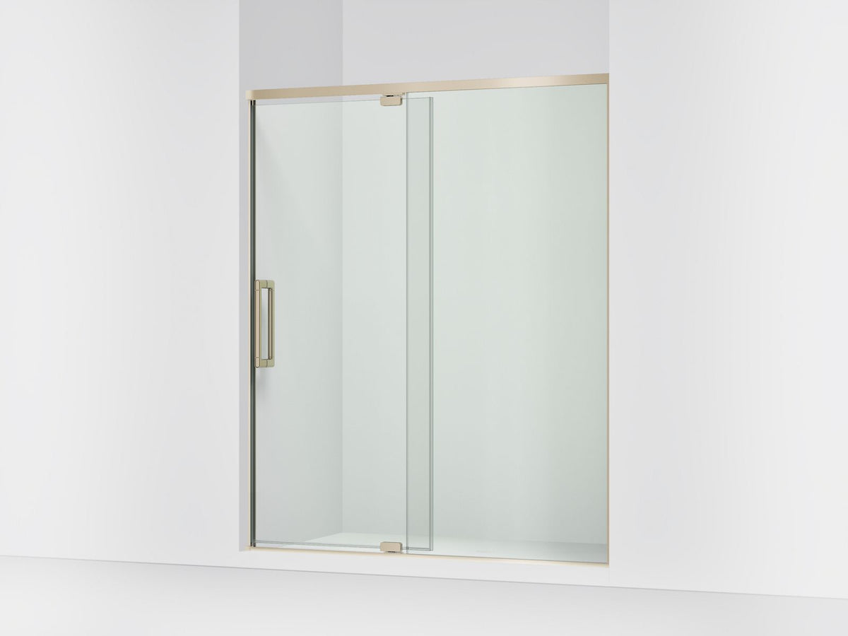 Kohler Statement 60–66 x 76-Inch Pivot Shower Door | K-CA41374-8L – Anodized Brushed Bronze