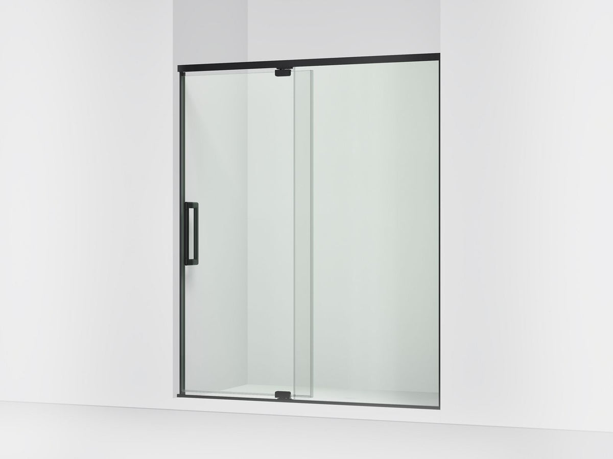 Kohler Statement 60–66 x 76-Inch Pivot Shower Door | K-CA41374-8L – Matte Black