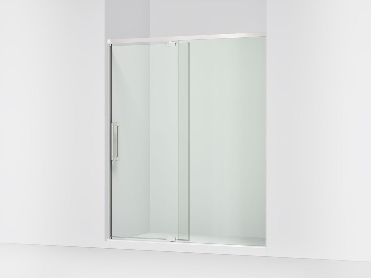 Kohler Statement 60–66 x 76-Inch Pivot Shower Door | K-CA41374-8L – Bright Polished Silver