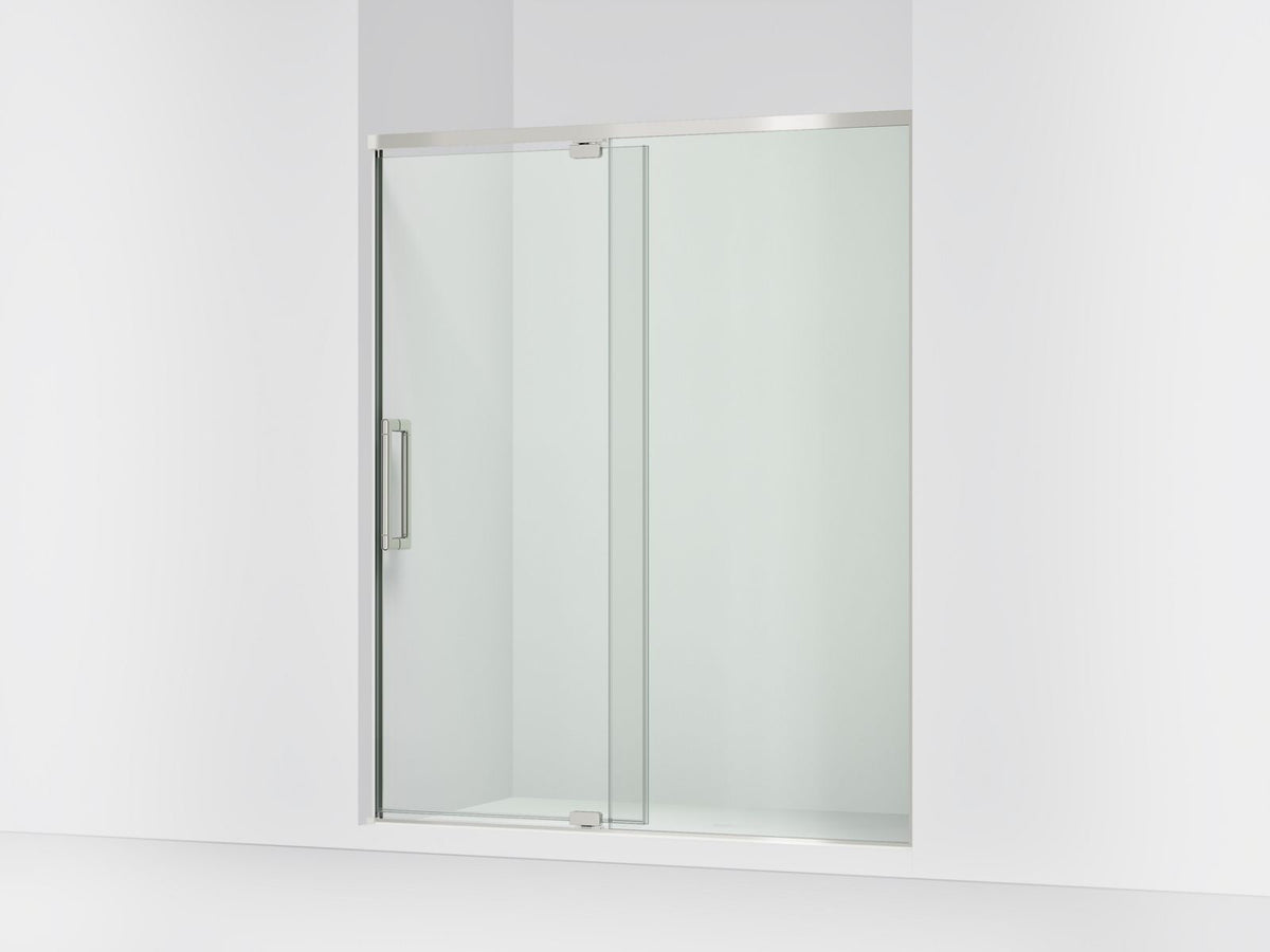 Kohler Statement 60–66 x 76-Inch Pivot Shower Door | K-CA41374-8L – Vibrant Polished Nickel