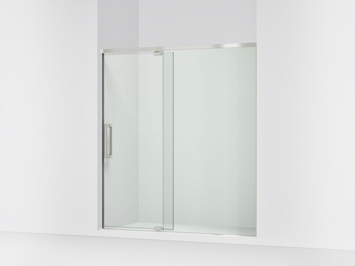 Kohler Statement 66–72 x 76-Inch Pivot Shower Door | K-CA41385-8L – Vibrant Polished Nickel