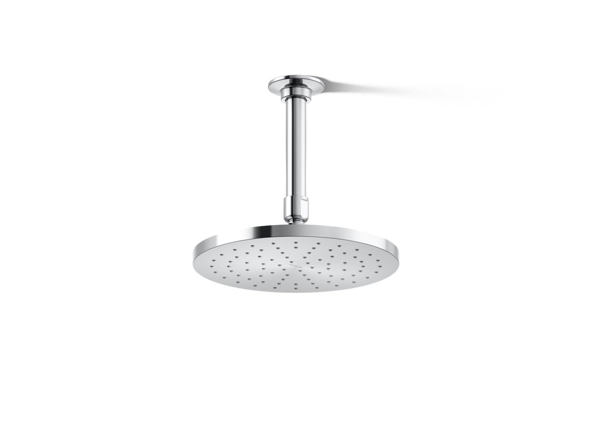 Contemporary Round 8" single-function rainhead, 1.75 gpm