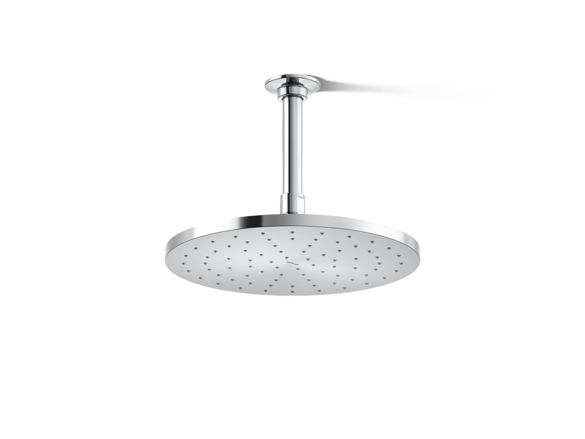 Contemporary Round 10" single-function rainhead, 1.75 gpm
