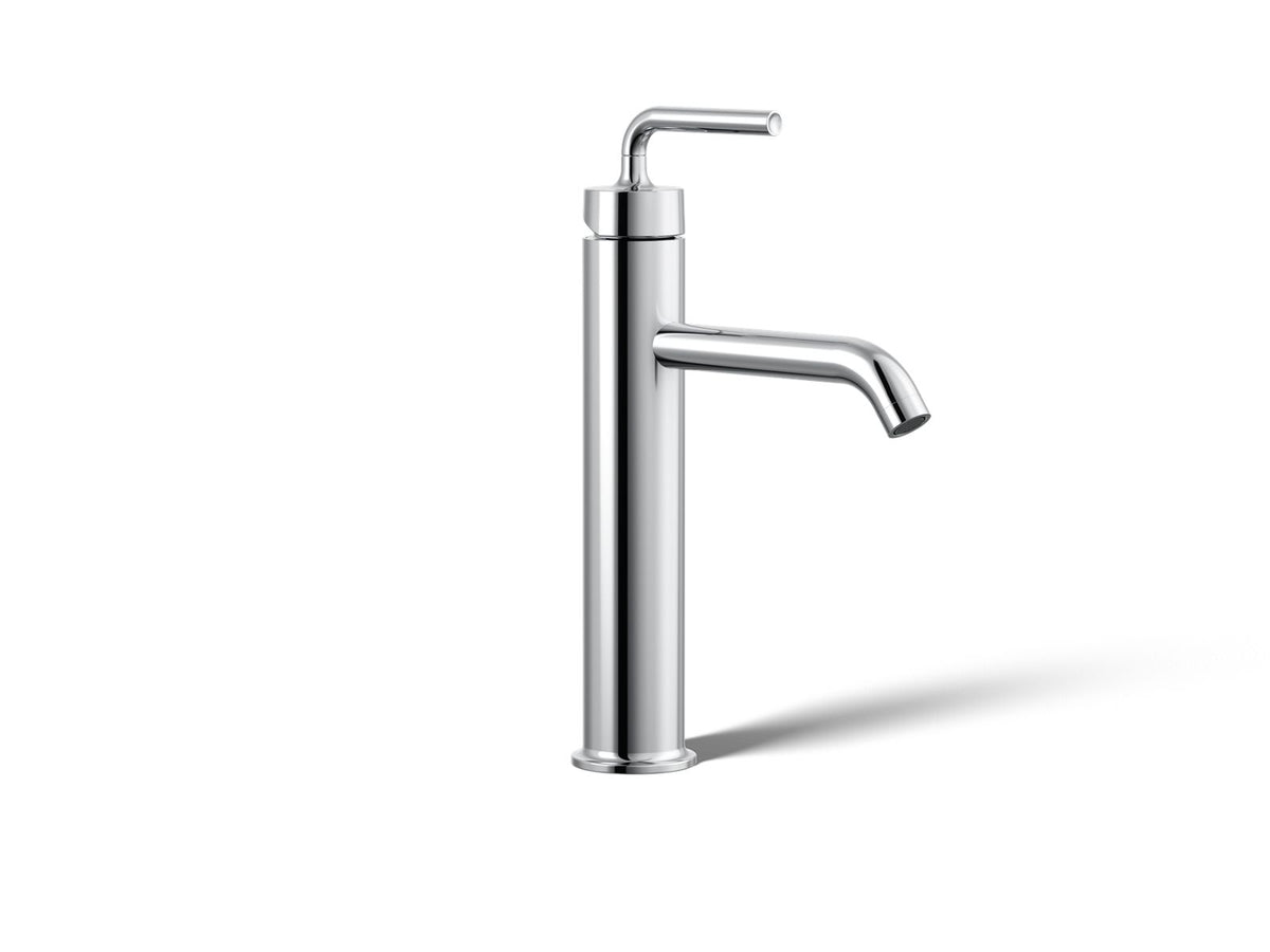 Purist® Tall single-handle bathroom sink faucet with Lever handle, 1.2 gpm