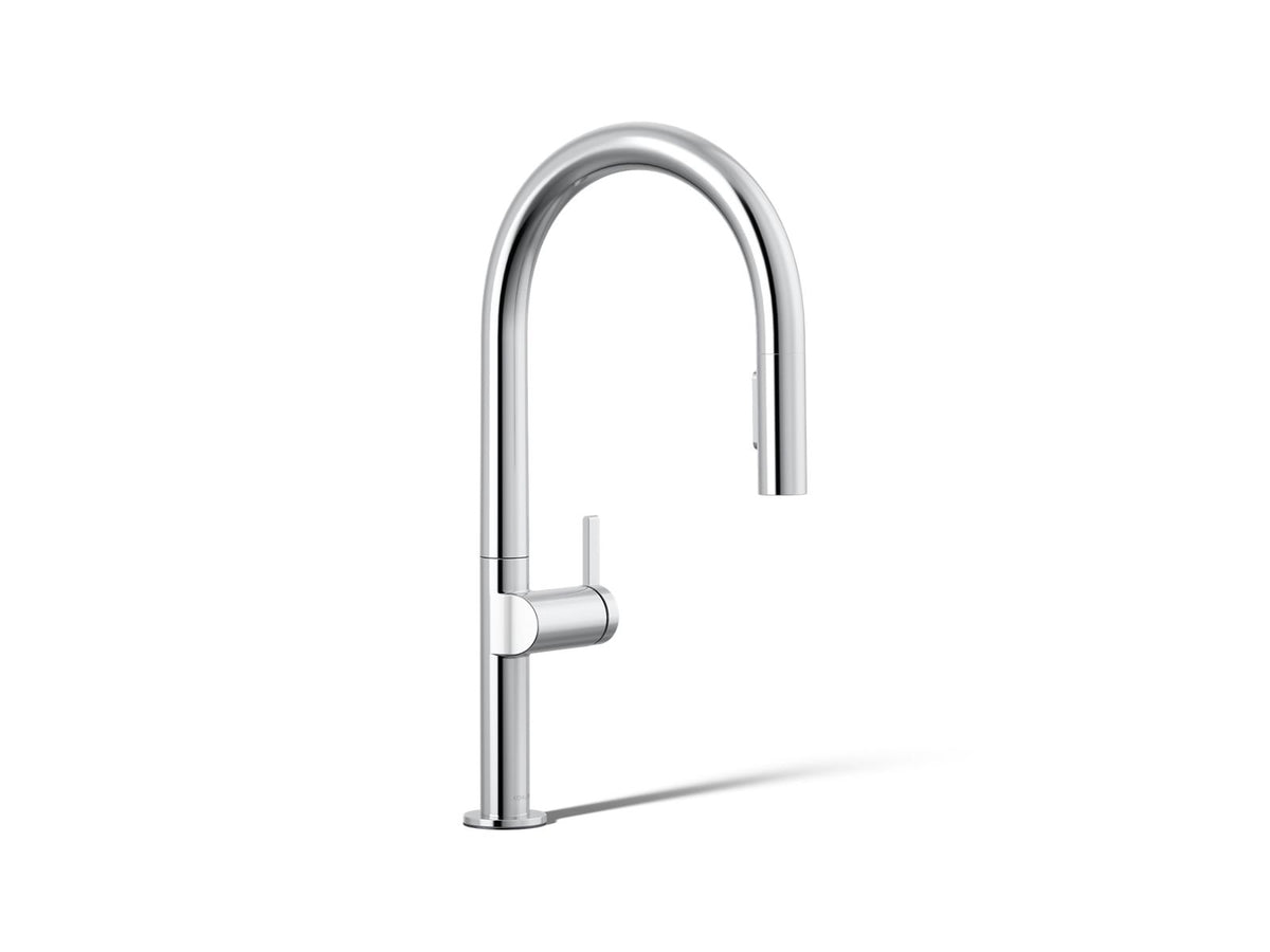 Components® Pull-down kitchen sink faucet with two-function sprayhead
