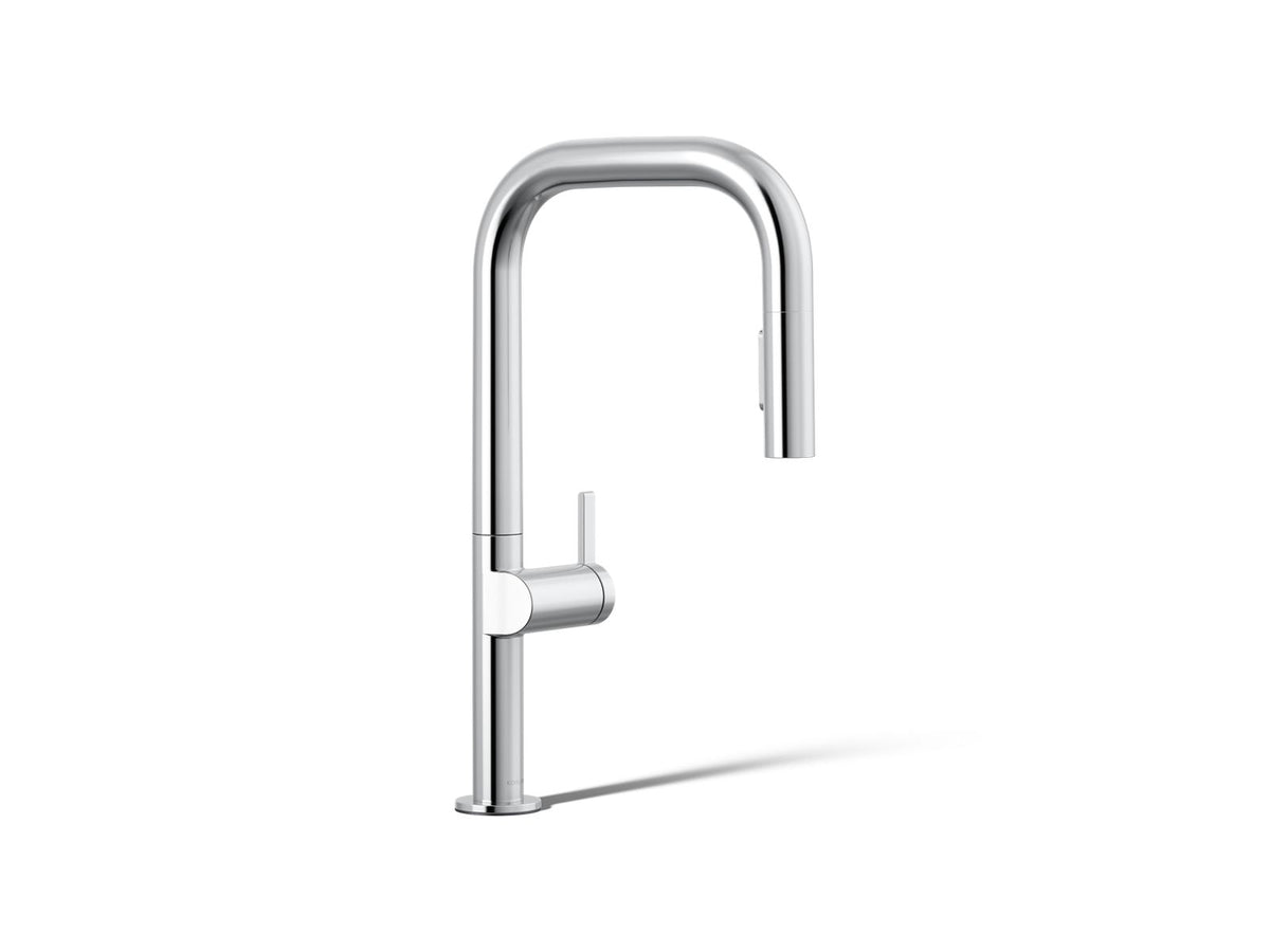 Components® Pull-down kitchen sink faucet with two-function sprayhead