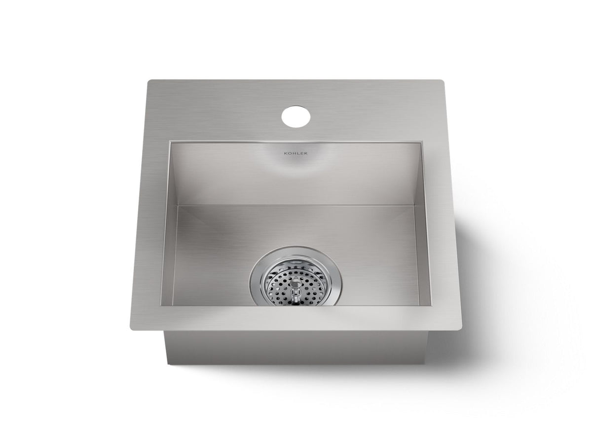 Vault™ 15" top-/undermount single-bowl bar sink