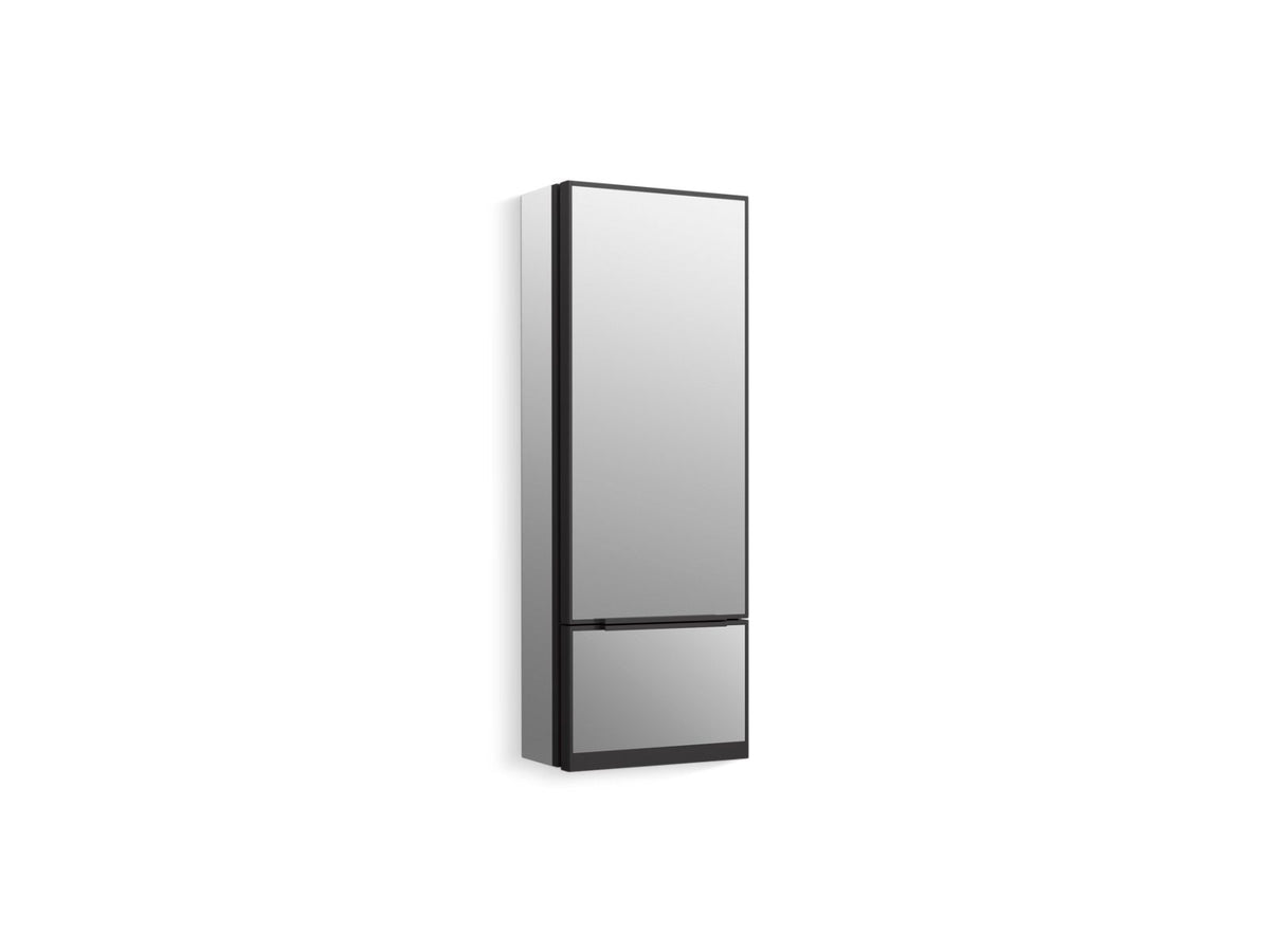 Collage® 12" x 32" framed medicine cabinet, right-hinged