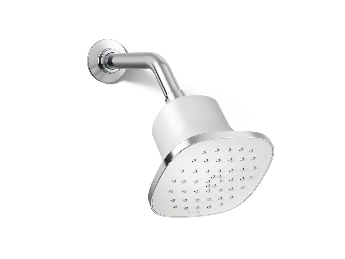 Cinq® Square single-function filtered showerhead, 1.75 gpm