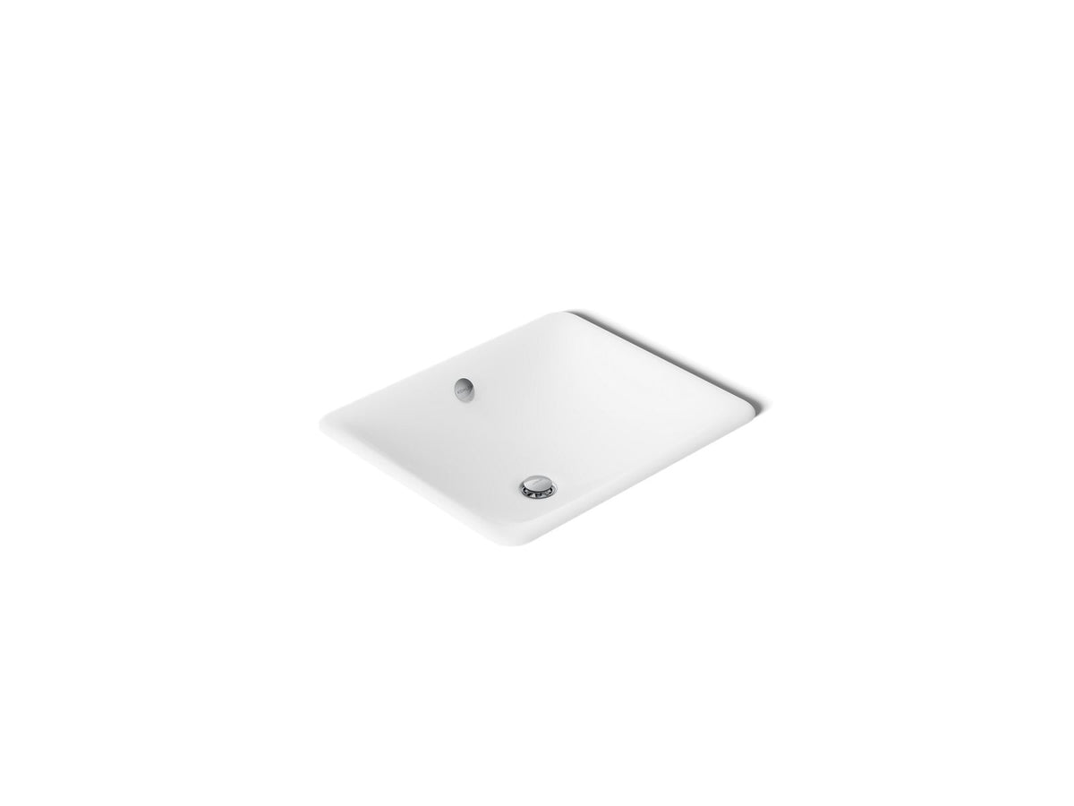 Iron Plains® 18-1/2" rectangular drop-in/undermount bathroom sink