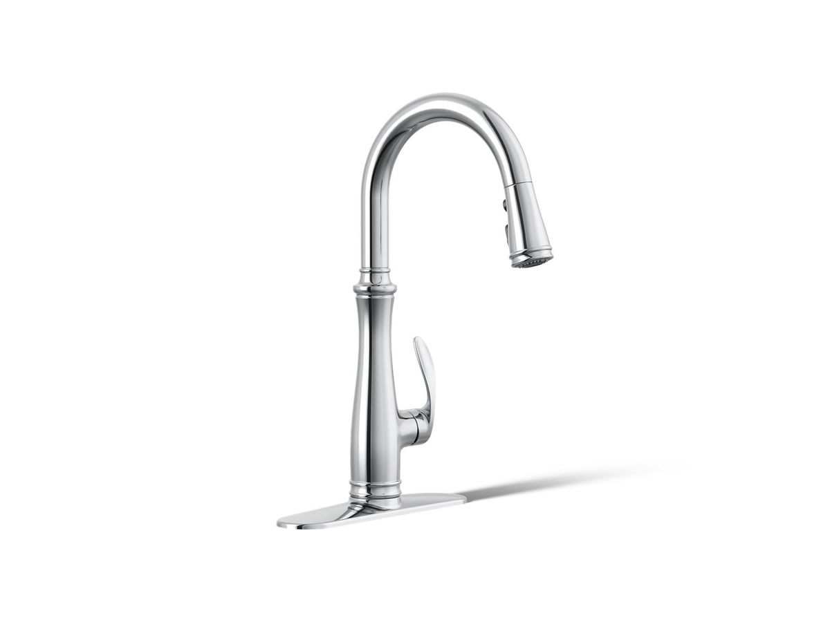 Kohler Bellera Pull-Down Kitchen Faucet – Polished Chrome | K-560-CP