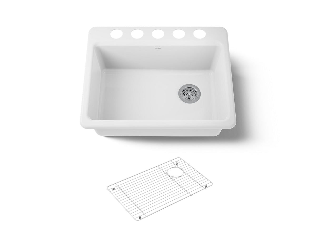 Riverby® 27" undermount single-bowl kitchen sink