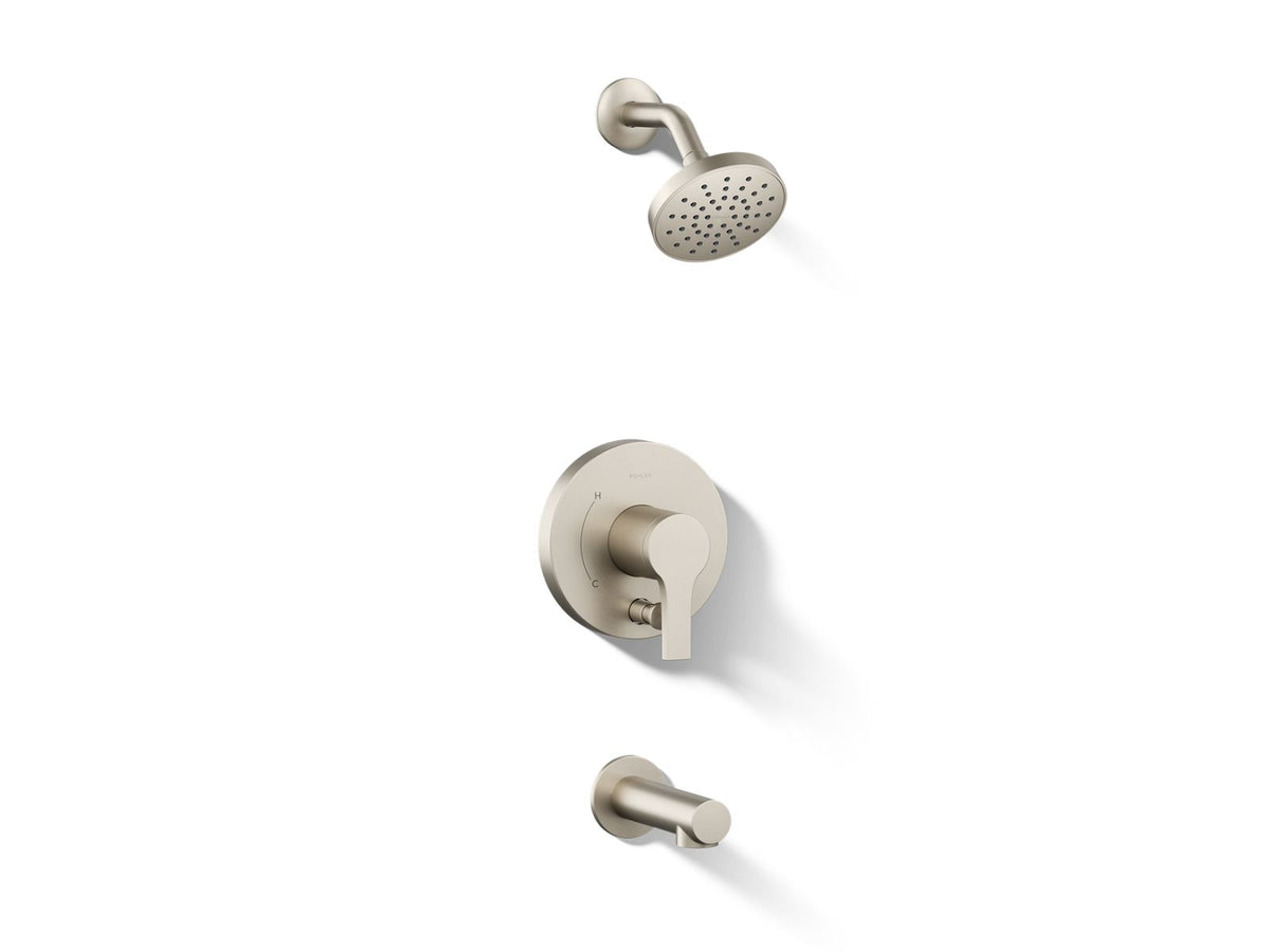 Kohler T35327-4H-BN Vibrant Brushed Nickel