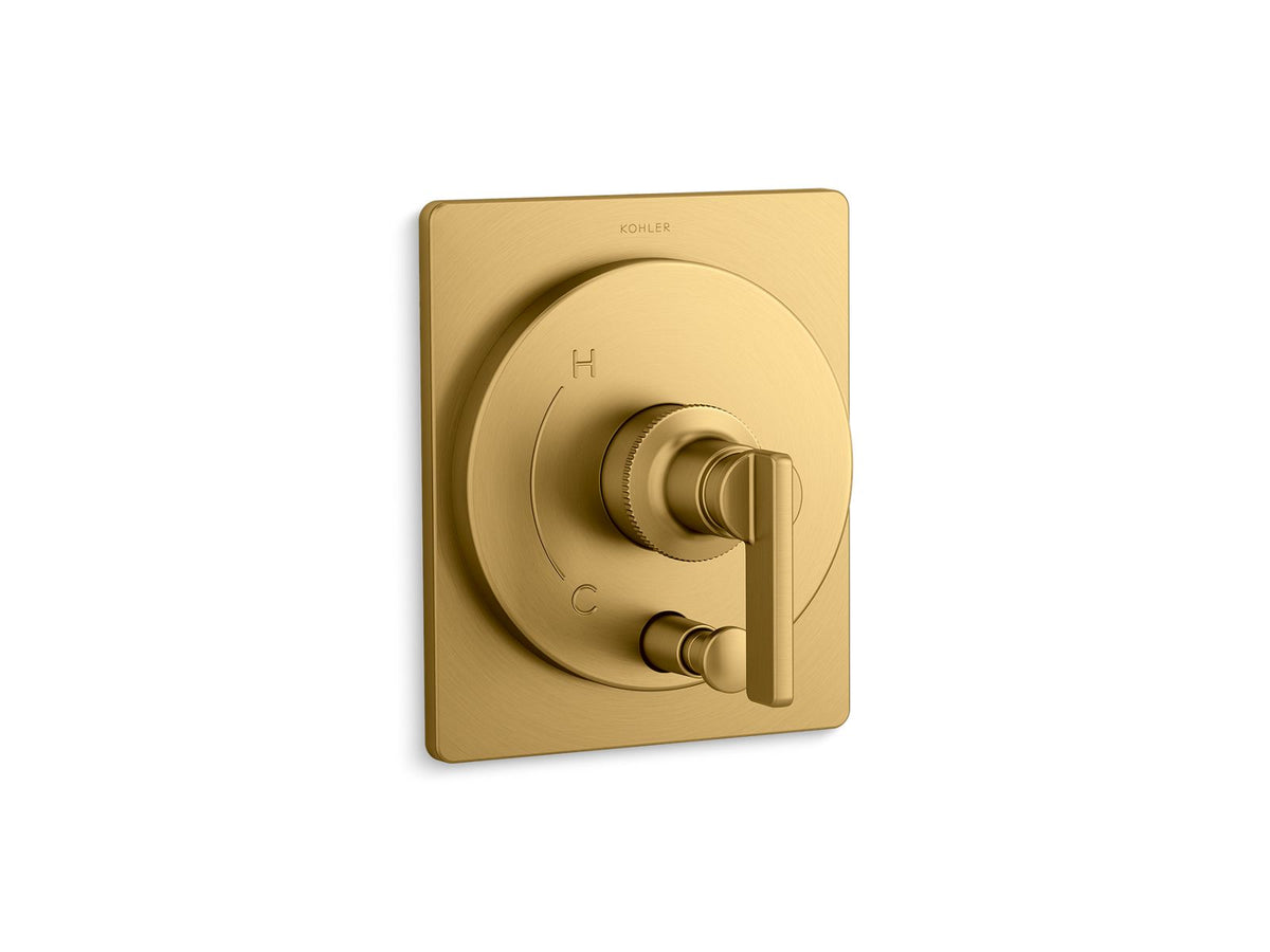 Kohler T35919-4 — Vibrant Brushed Moderne Brass