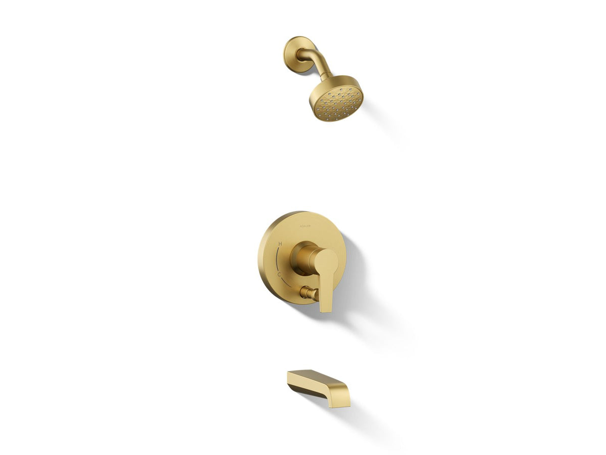 Kohler T49980-4G-2MB Vibrant Brushed Moderne Brass