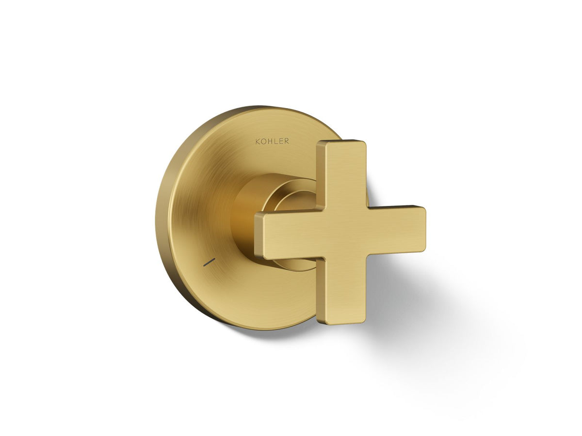 Kohler K-T73140-3 Vibrant Brushed Moderne Brass
