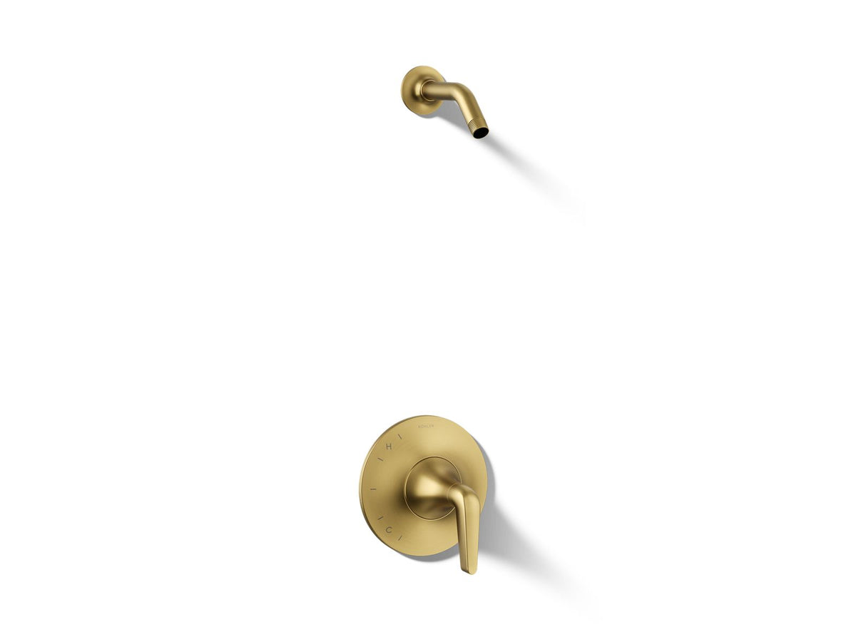 Kohler TLS22029-4 Vibrant Brushed Moderne Brass