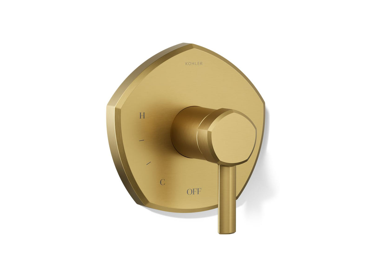 Kohler TS27043-4 Vibrant Brushed Moderne Brass