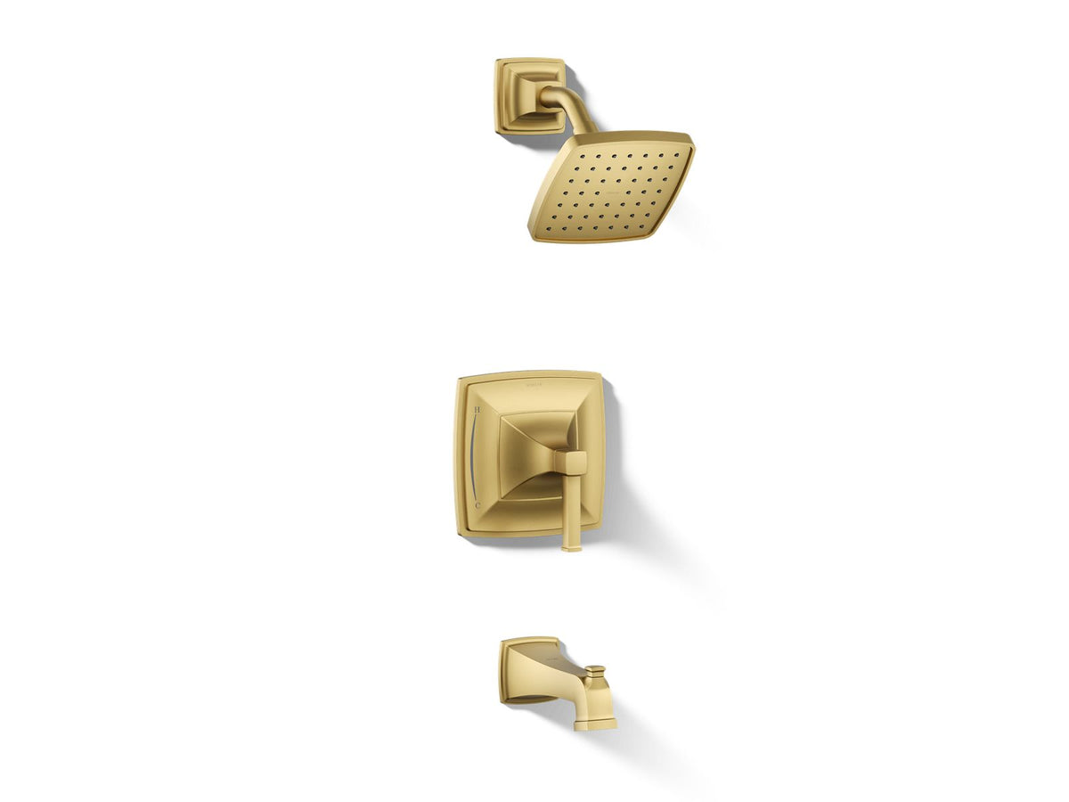 Kohler TS27403-4 Vibrant Brushed Moderne Brass