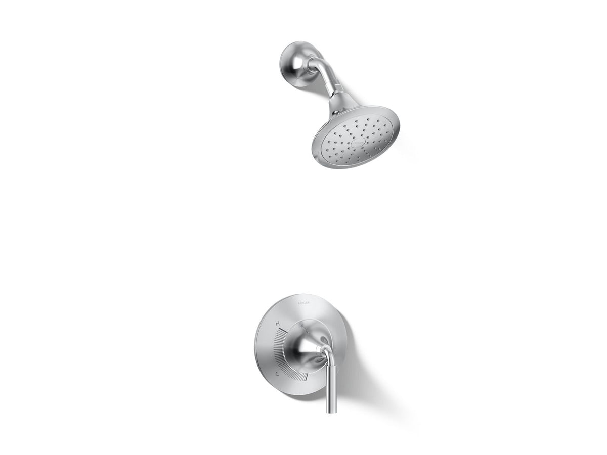 Kohler Tone™ Rite-Temp® shower trim kit, 1.75 gpm – Polished Chrome – K-TS27420-4G-CP