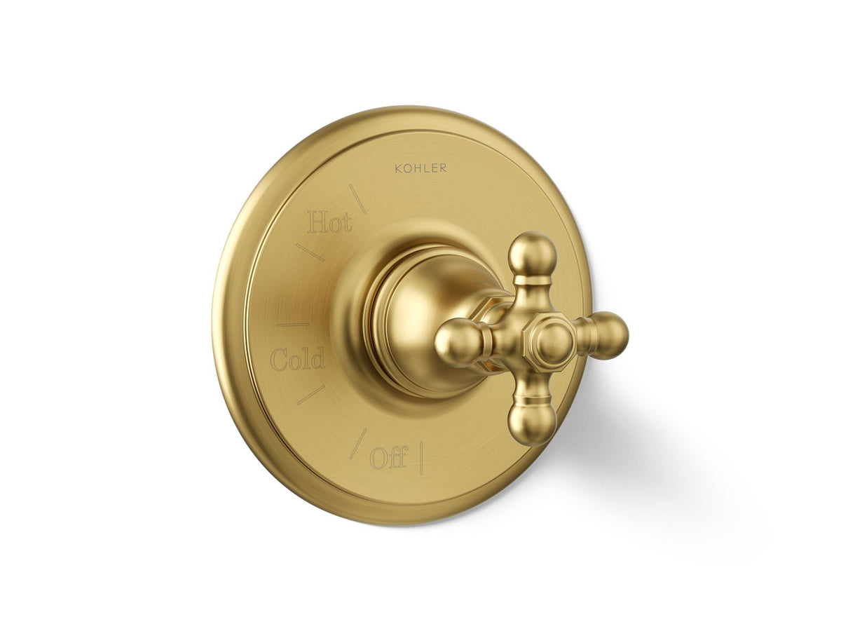 Kohler K-TS72767-3 Vibrant Brushed Moderne Brass