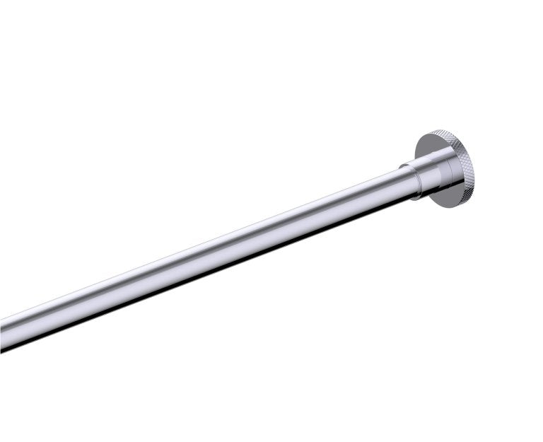 Kartners Circo Knurled Straight Shower Rods 5'/6' (PLEASE CALL US FOR SPECIAL PRICING)