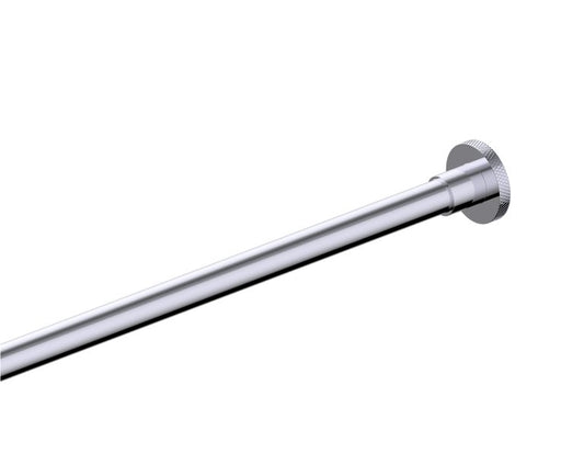 Kartners Circo Knurled Straight Shower Rods 5'/6' (PLEASE CALL US FOR SPECIAL PRICING)