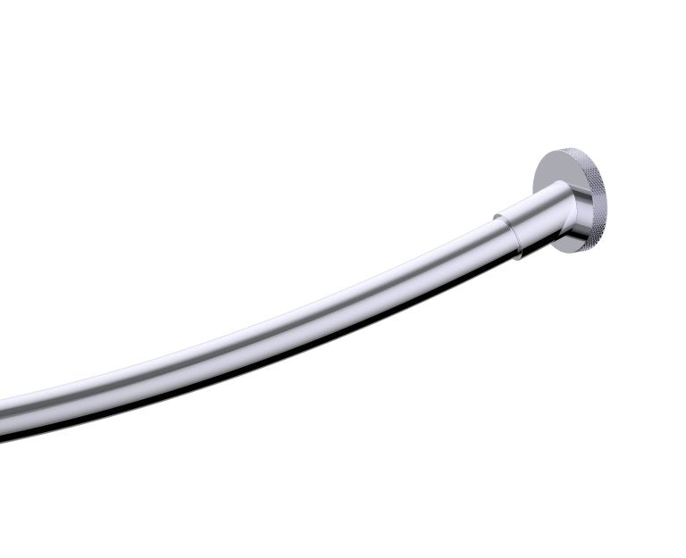 Kartners Circo Knurled Shower Rods 5'/6' (PLEASE CALL US FOR SPECIAL PRICING)