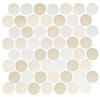 GT Alloway Collection 11-7/8'' x 11-7/8'' Glass Mosaic