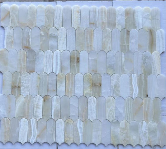 Piano Cream Onyx Polished 10'' x 11.75''