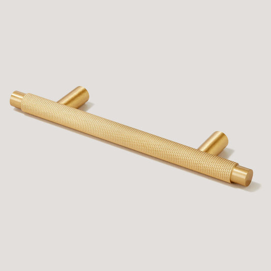 KEPLER Knurled T Bar Pull  6.30" (3.78" CC)  - PLANK HARDWARE SALE!