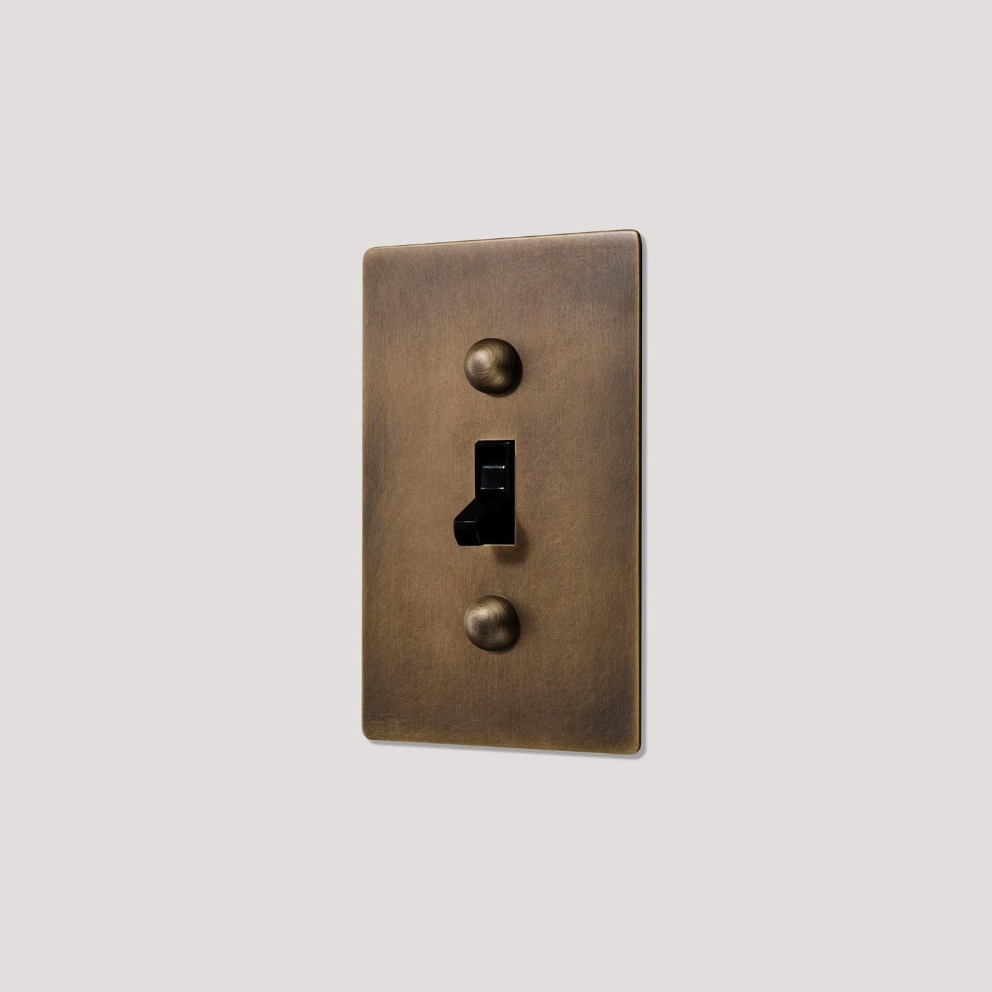 JASPER 1G TOGGLE SWITCH - ANTIQUE BRASS P.H
