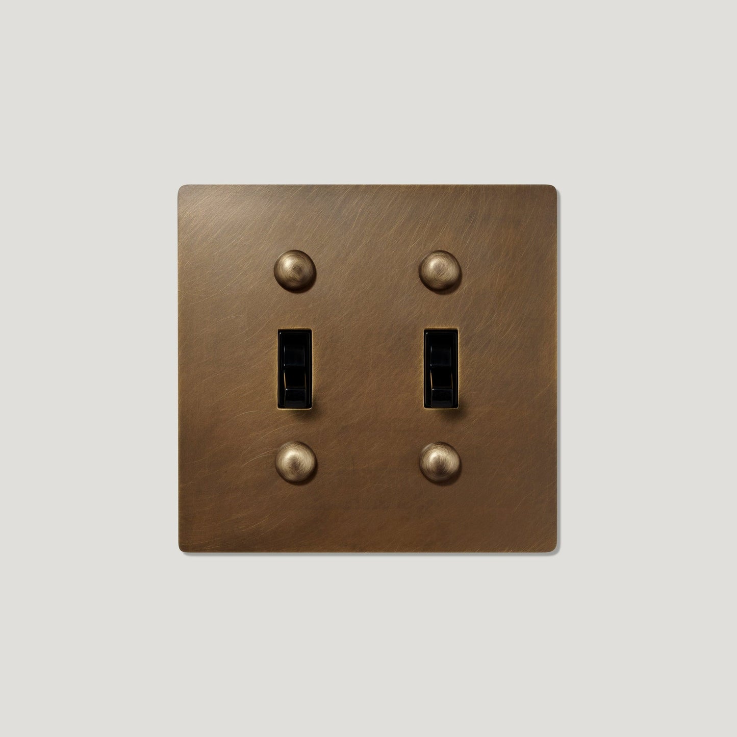 JASPER 2G TOGGLE SWITCH - ANTIQUE BRASS