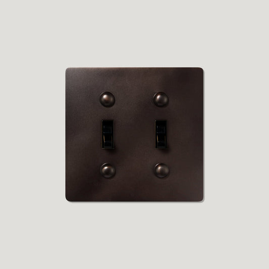JASPER 2G TOGGLE SWITCH - BLACKENED BRONZE