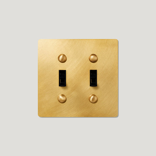 JASPER 2G TOGGLE SWITCH - HERITAGE BRASS