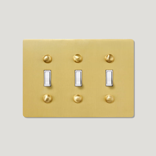 JASPER 3G TOGGLE SWITCH - BRASS