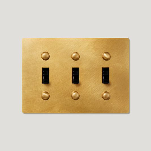 JASPER 3G TOGGLE SWITCH - HERITAGE BRASS