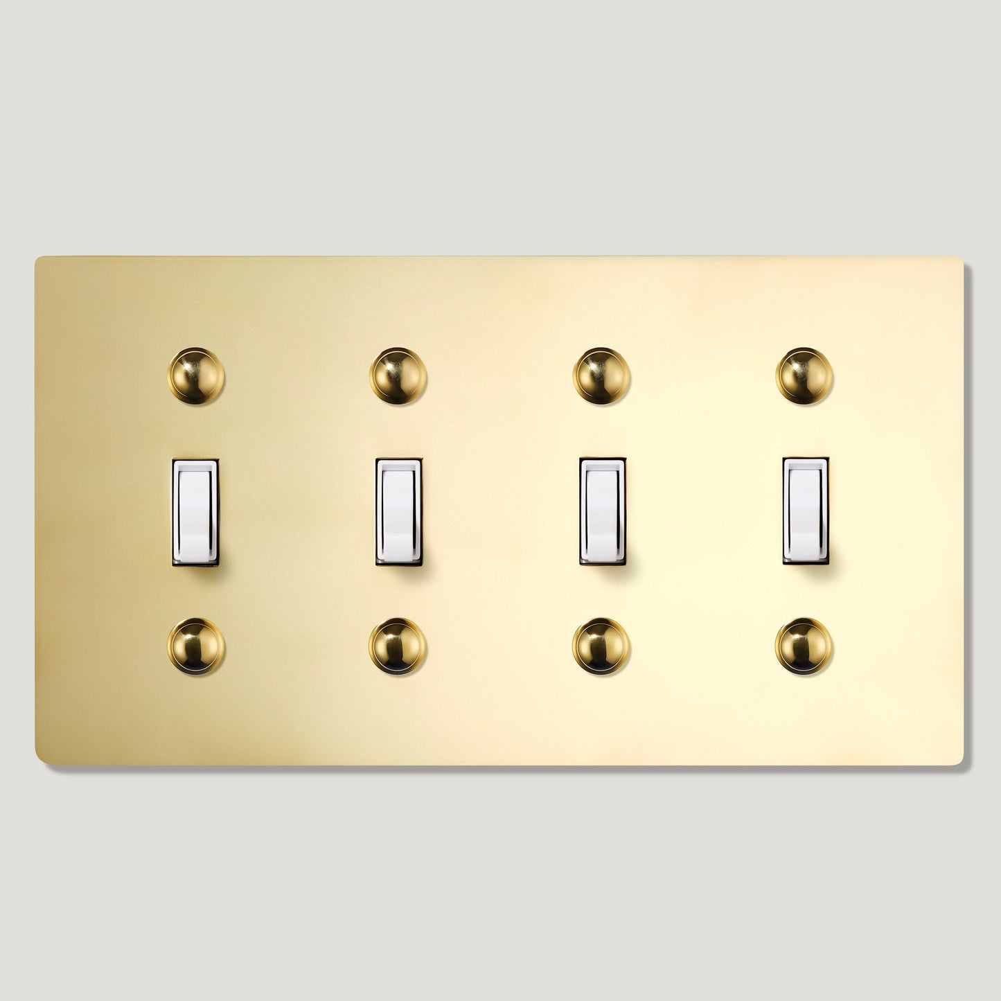 JASPER 4G TOGGLE SWITCH - UNLACQUERED BRASS