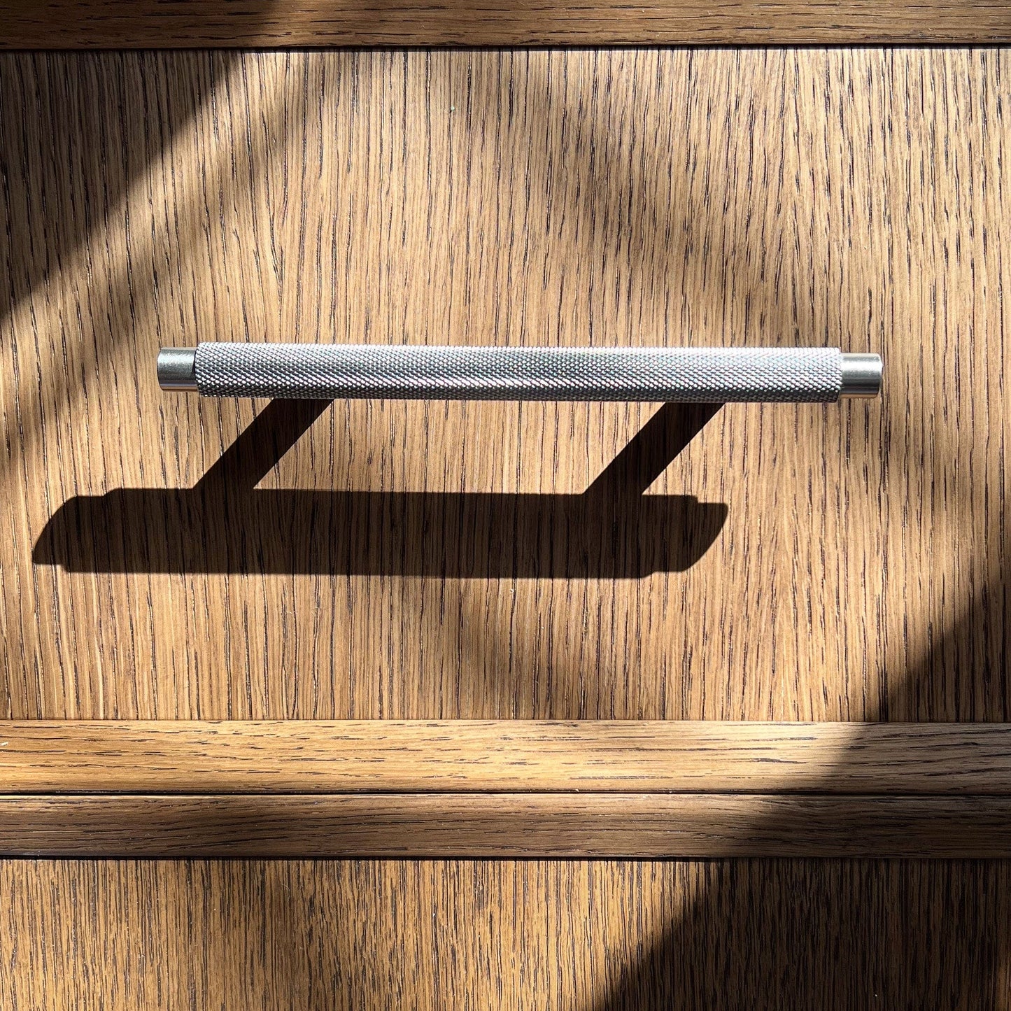KEPLER Knurled T Bar Pull  6.30" (3.78" CC)  - PLANK HARDWARE SALE!