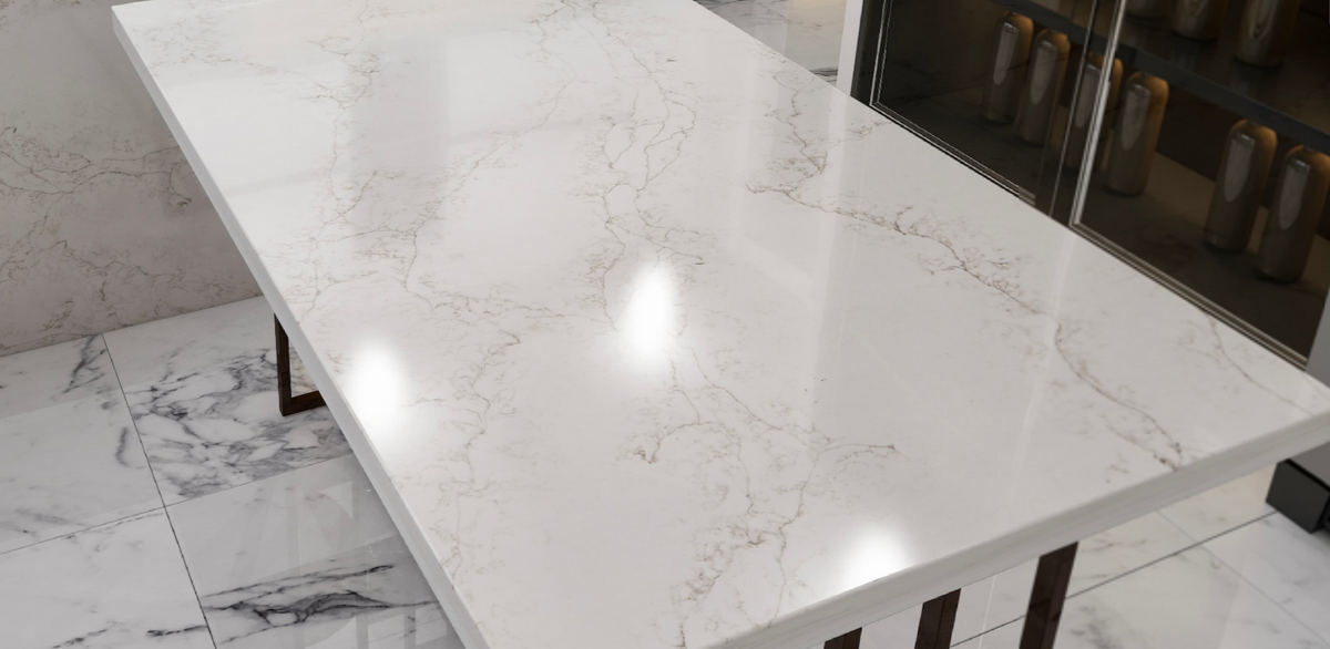 Calacatta Prestige Quartz- SUMMER CLEARANCE- ES